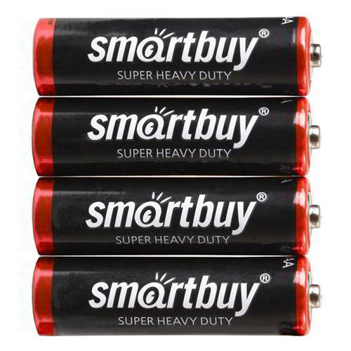 Батарейка R06/4B Smartbuy SR-4 солевая, SBBZ-2A04S, 4/60/600