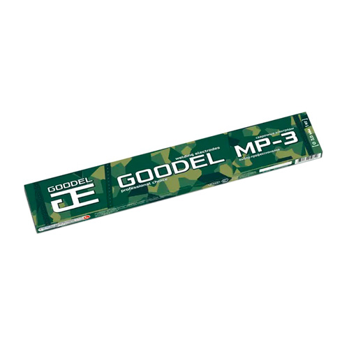 Электроды МР-3, 3мм, 1кг Goodel, аналог Арсенал, ПРОФ, 1/10