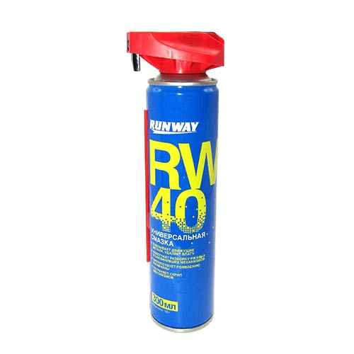 Смазка проникающая RW-40, аналог WD-40, 300мл аэрозоль универс. , 1/24